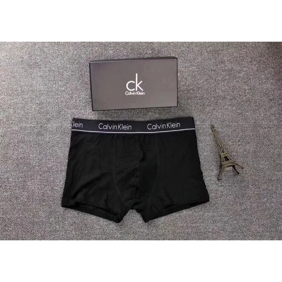 Calvin Klein Black Solid Boxer Briefs Underwear